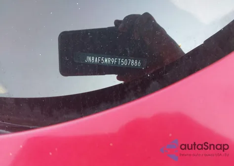 2015 Nissan Juke Sv из США, поврежденный, VIN JN8AF5MR9FT507886